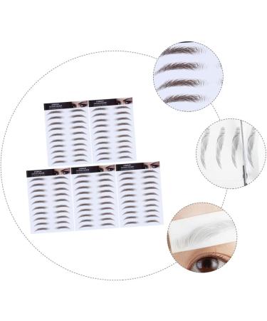 Beavorty 15 Pcs Eyebrow Stickers Instant Transfer Hair-like Eyebrows Stickers Cosmetic Semi-permanent 6d - Buy Online on GoSupps.com