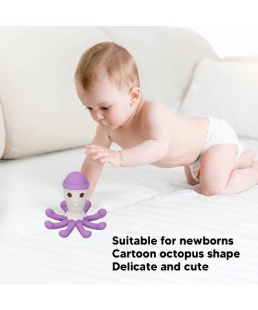 Soft Silicone Baby Calming Bite Ring Pacifier | Cute Caricature Teething Toy for Infants - International Shipping Available - Buy Online on GoSupps.com