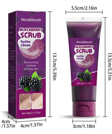 dijiusidy 60g Woman Man Body Dead Skin Care Exfoliating Cream Whitening Showering Deep Cleaning Moisturizing Supply Shower Room - Buy Online on GoSupps.com