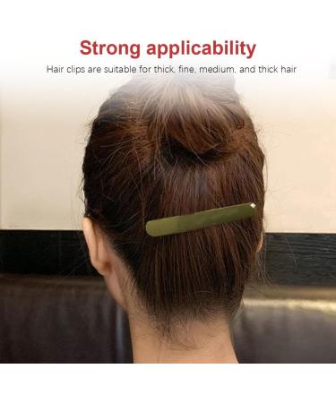 ZKHSeou 6-Piece Vintage French Hair Clips for Women - Automatic Classic Hair Accessories for Fine & Medium Hair - Buy Online on GoSupps.com