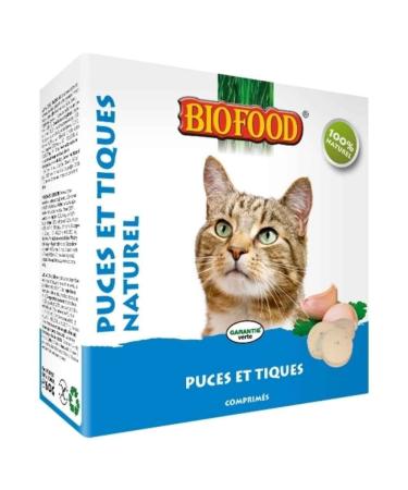 Biofood Cat Garlic Tablets - Natural