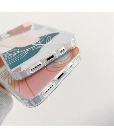 Zaxgf Green Leaf Pattern iPhone 11 Case - Soft TPU Shockproof & Scratch-Resistant Shell for iPhone 11 & 12 Pro Max - Buy Online on GoSupps.com