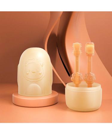 Best Baby Toothbrush Set for Toddlers | First Toothbrush & Tongue Brush Gift | International Shipping - Buy Online on GoSupps.com