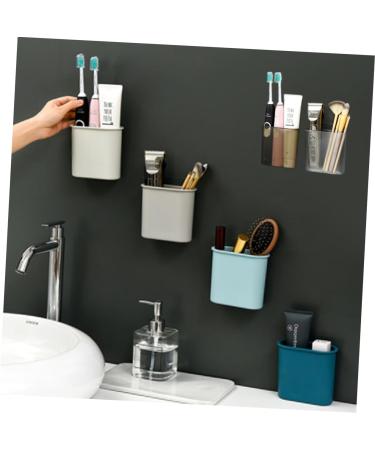 Alipis Toothpaste & Razor Suction Holder for Electric Toothbrushes | Wall Storage Solution - Buy Online on GoSupps.com