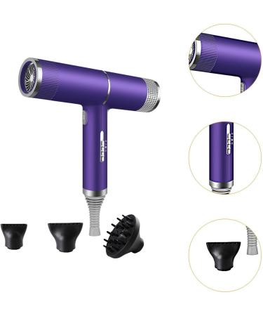Oshhni Professional Hair Dryer Salons Blow with Nozzle Lightweight 100000 RPM High Speed Hairdryer Blow Dryer for Travel Home Salon - Buy Online on GoSupps.com