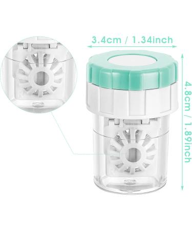 SIBBA 5-Piece Manual Contact Lens Cleaner & Portable Container | Daily Use Lens Cleaning Tank - Buy Online on GoSupps.com