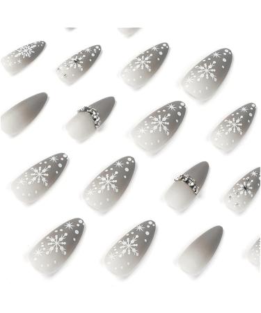 Fake Nail Tips Rhinestones False Nails Set DIY Party Manicure - Buy Online on GoSupps.com