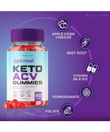 3 Pack Optimal Keto ACV Gummies for Weight Loss - Extra Strength Gomitas with Apple Cider Vinegar - Shark Tank Approved - 180 Gummies - Buy Online on GoSupps.com
