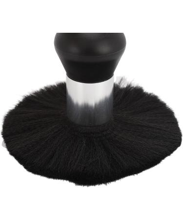 Hair Cutting Neck Dust Brush Black Hairdressing Powder Brush Ergonomic Face Neck Hair Dust Brush Salon Barber Tool for Home Salon - Buy Online on GoSupps.com
