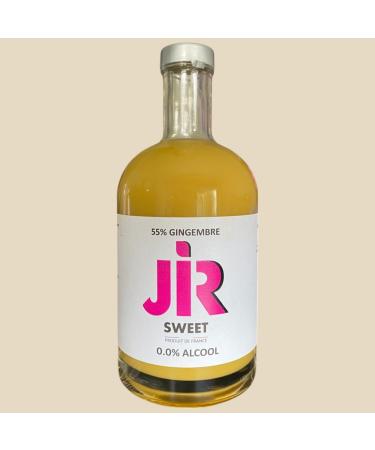 JIR JIR Sweet - Ginger Juice 700 ML - Made in France - 55% concentrated Ginger - No added water - Alcohol free and 100% natural.