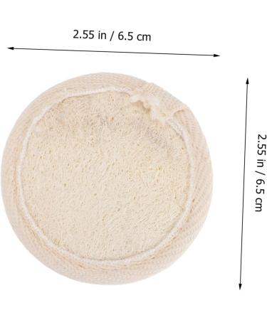 Healeved 2 Sets Loofah Face Wash Round Makeup Sponge Sponges Makeup Remover Pads Facial Puff Face Cleaning Pads Women Cleaning Pads Reusable Cleaning Pads Loofah Puff Loofah Pads Wet Wipes - Buy Online on GoSupps.com
