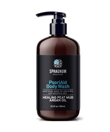 Psoriasis Body Wash  100% Natural pH Balancing Acids and Olive Oil Shower Cream. Sulfate Free Deep Moisturizing Treatment for Very Dry & Itchy Skin. Good for Relieving Eczema. 13.5 fl. Oz