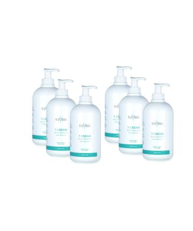 Italfisio TCream Conductive radio frequency cream with vacuum 6 x 500 ml for face and body with dosing lid