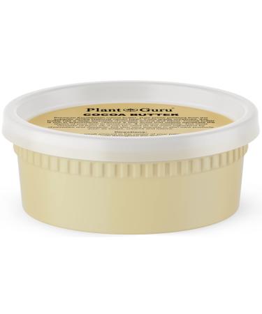 Raw Cocoa Butter 8 oz. 100% Pure Natural Unrefined FOOD GRADE Arriba Nacional Cacao Bean, Great For Chocolate Making, Soap, Lip Balm and Moisturizer For DIY Body Butters - Buy Online on GoSupps.com