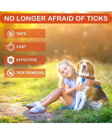 Tick Remover Tool for Pets, Animals, and Humans - Quick, Safe, Reliable | Portable Outdoor Living | Blue, Red, Green - Buy Online on GoSupps.com