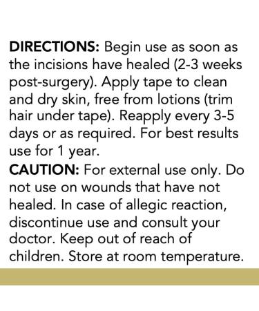 Silicone Scar Tape for Post-Op Scar Management - 0.5in x 120in | Ageless Millennial Aesthetics - Buy Online on GoSupps.com