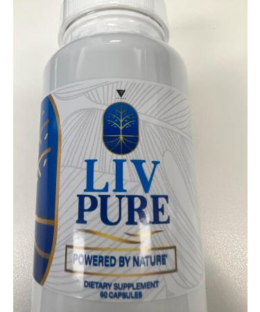 Fyvus Liv Pure Capsules - Liver Detox & Weight Loss Supplement | Live Pure Liver Cleanse | 60 Capsules for Health Support - Buy Online on GoSupps.com