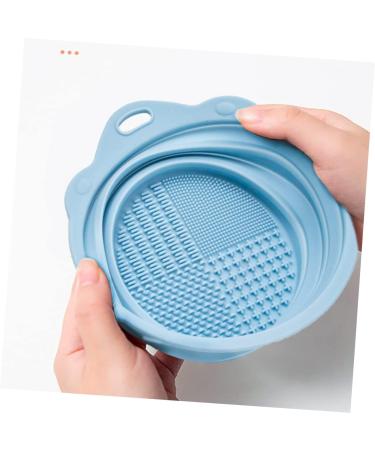 MAGICLULU 2pcs Makeup Brush Cleaning Bowl Scrubber Brush Cleaner Mat Makeup Sponge Washing Makeuo Makeup Cleaner Tool Cleaning Bowl Makeup Brush Cleaners Accessories Cosmetic 14.5x14.2cm Assorted Color - Buy Online on GoSupps.com