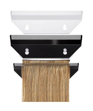 Hair Holder 2 Pieces Acrylic Hair Hanger Portable Wig Holder Hair Storage Rack