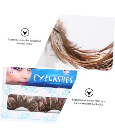 Shop Minkissy 3 Pairs Yellow Party & Masquerade Eyelashes - Costume Extensions for Stunning Looks - Buy Online on GoSupps.com