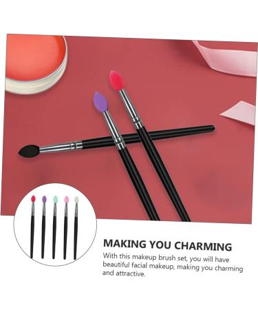 DOITOOL 5pcs Eye Shadow Brush Makeup Brush Flat Eyeshadow Brush Makeup Tools The Face Cosmetic Brush - Buy Online on GoSupps.com