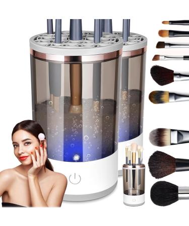 Sunmeit Electric Makeup Brush Cleaner Automatic Cosmetic Brush Cleaner Makeup Brush Tools for All Size Beauty Makeup Brushes Set - Buy Online on GoSupps.com
