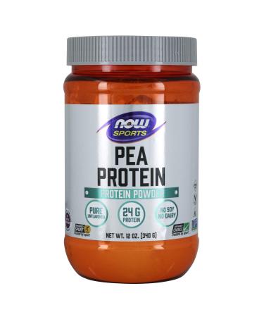 Now Foods Sports Pea Protein Natural Unflavored 12 oz (340 g)