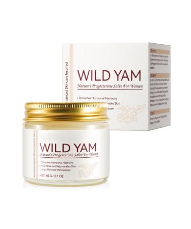 Wild Yam Cream | Cream | Wild Yam Moisturizing 60g Womens Root Creams Promoting Women Body Support All Skin Types Suitable Use for Women Deep Moisturization