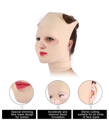 Face Lifting Mask - Full Coverage V-Line Strap for Double Chin & Wrinkle Care | International Shipping Available - Buy Online on GoSupps.com