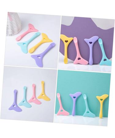 Beavorty Eyeliner Aid Eye Makeup Applicators Makeup Eyeliner Makeup Eyeshadow Eyeliner Stencils Wing Tips Eye Makeup Tool Eyeliner Eyeshadow Stencils Marscara Drawing Aids Face Cream Spoon 11.7X5.9CM Violet - Buy Online on GoSupps.com