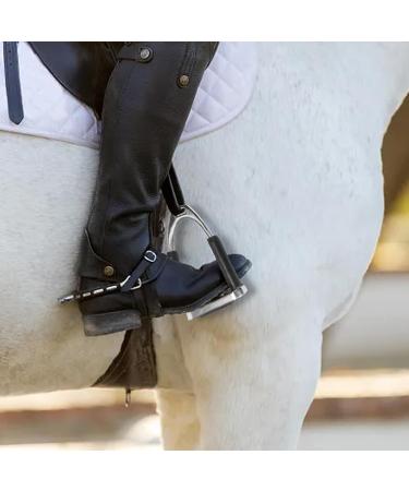Frdhee Safety Stainless Steel Stirrups for Adults & Children | Anti-Slip Rubber Tread | Equestrian Saddle Safety - 2 Pieces - Buy Online on GoSupps.com