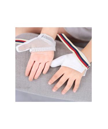 SUCREY Thumb Sucking Stop for Kids Stop Thumb Sucking for Kids Edible Artificial Artisan Hand Addictive Gloves Stop Quitting Hands Kids(Size:X-Large Color:D) X-Large D