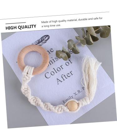 Buy Abaodam 3 Pcs Bitter Cotton Dental Care Toys for Toddlers | Handmade Molar Sticks & Bite Sticks for Babies | International Shipping - Buy Online on GoSupps.com