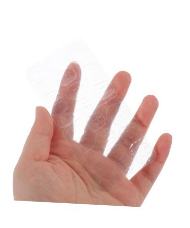 PLAFOPE 50 Sheets Nail Jelly Glue Sticky Tab For False Nails Nail Glue Tab Keywords Silica Gel Tape Double Sided Manicure - Buy Online on GoSupps.com
