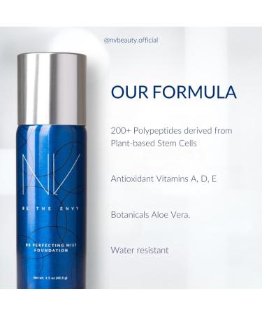 Shop NV BB Perfecting Mist Foundation - Buildable Airbrush Makeup with Plant-Based Ingredients 1.5oz Warm Honey - International Shipping Available - Buy Online on GoSupps.com