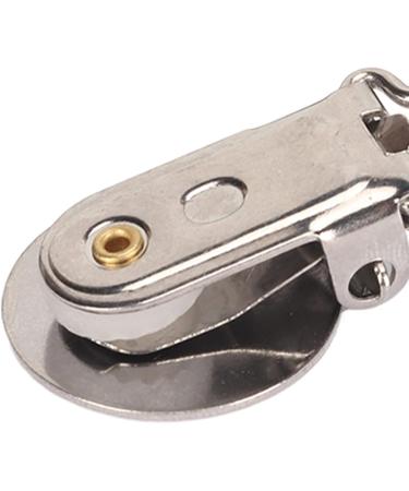 30-Pack Round Metal Pacifier Clamps | Rust-Proof Stainless Steel Teething Braces for Kids - Buy Online on GoSupps.com