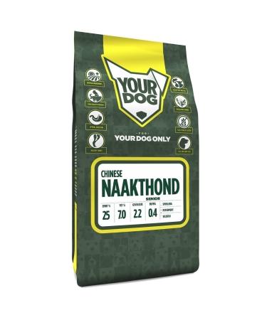 Yourdog Chinese Naked Dog Senior-3 KG