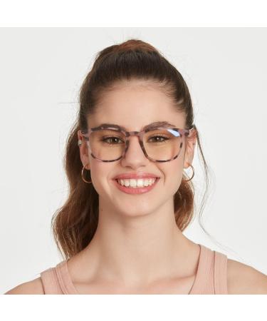 BARNER Dalston Blue Light Glasses - Pink Tortoise | Blue Light Filter for Men & Women | Computer Glasses for Eye Protection - Buy Online on GoSupps.com