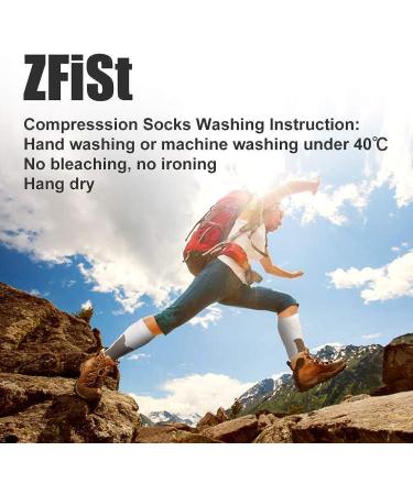 ZFiSt 2/5 Compression Sock 20-30mmHg XX-Large - Nurse Sock for Edema & Varicose - 5 Color Options - Buy Online on GoSupps.com