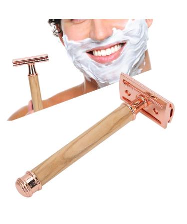 Mens Retro Double Sided Razors - Gold Shaving Tool for Barbershops & Home Use | Best Men's Razor for Smooth Shaves - Buy Online on GoSupps.com