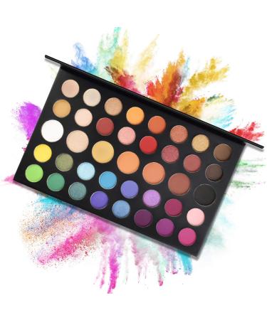 FREEORR 39 Colors Eyeshadow Palette - High Pigmented, Smudge-proof, Long Lasting - Buy Online on GoSupps.com