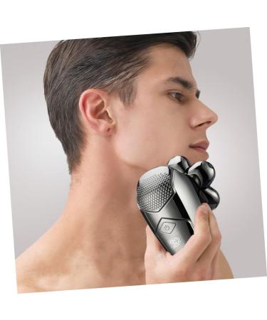 6 Sets Rechargeable Electric Shaver for Men - Waterproof Hair Removal Device with Six Heads | Personal Care Razor - Buy Online on GoSupps.com