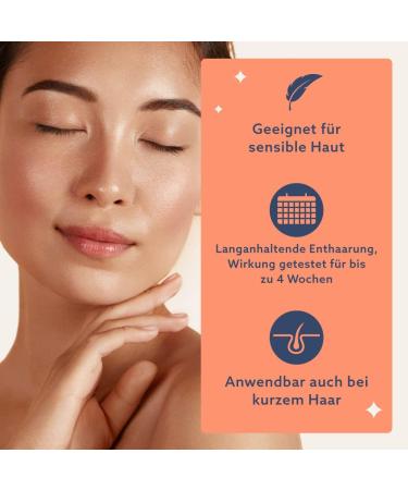 By Amazon Transparent Wax Strips for Face with Calendula Extract - 20 Pieces & 4 Depilatory Towels - 4-Pack of Marigold Hair Removal Strips for Sensitive Skin - Buy Online on GoSupps.com