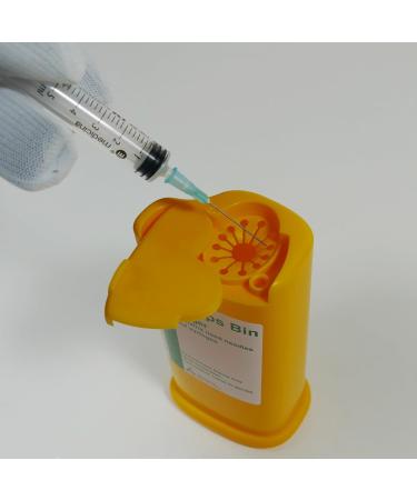 Safety First Aid Q2816 HypaClean Sharps Bin (0.25 Litre) - Buy Online on GoSupps.com