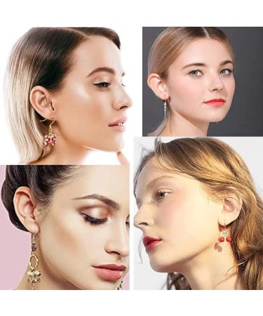 Hypoallergenic 925 Sterling Silver Earring Hooks Set with Silicone Backs and Jump Rings - 200 PCS/100 Pairs for DIY Jewelry Making - Buy Online on GoSupps.com