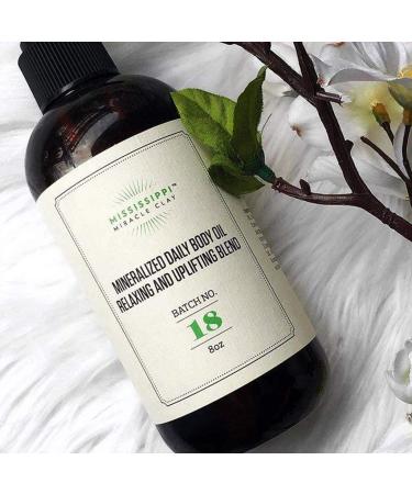 Mineralized Daily Body Oil - Relaxing & Uplifting 8oz for Radiant Skin | Shop Internationally - Buy Online on GoSupps.com