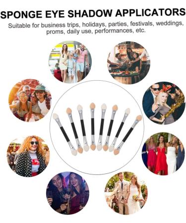 DOITOOL 30pcs Brush Para Lipstick Dual-end Maquillaje Tools Dual-headed Girl Latex Applicator - Buy Online on GoSupps.com