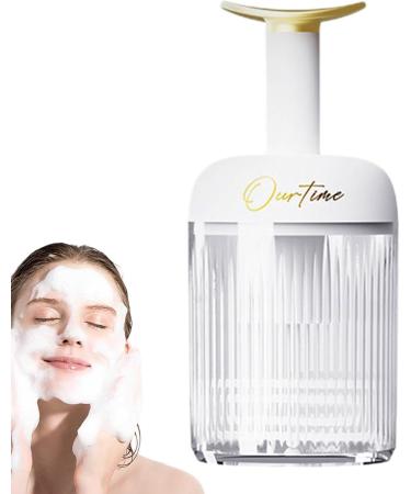 Face Wash Foam Maker Face Wash Foam Maker - Rotating Skincare Foam Maker Skincare Cleaning Tools White - Buy Online on GoSupps.com