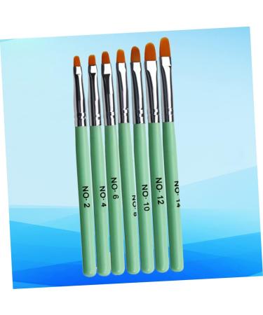 Healeved 1 Set Nail Decoration Wood Nail Art Tools Colored Painting Brush Nails Pinceles Para U as Acrilicas Nail Dip Kits Gel Nail Applicator Nail Dotting Pen Acrylic Nail Brush Bamboo - Buy Online on GoSupps.com