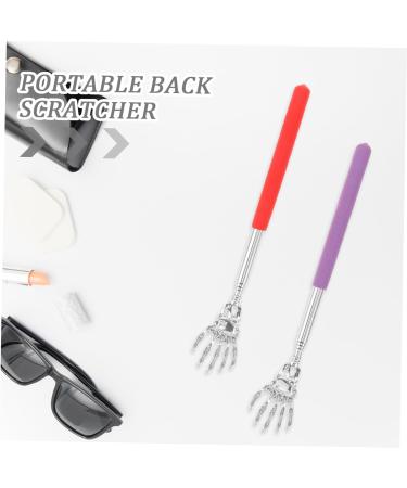 Fomiyes 2-in-1 Telescopic Back Scratcher & Metal Spatula - Rust-Proof Itching Massager & Collage Lip Mask | International Shipping Available - Buy Online on GoSupps.com